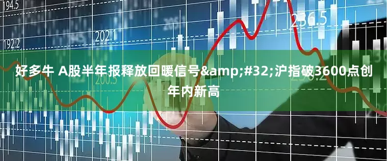 好多牛 A股半年报释放回暖信号&#32;沪指破3600点创年内新高