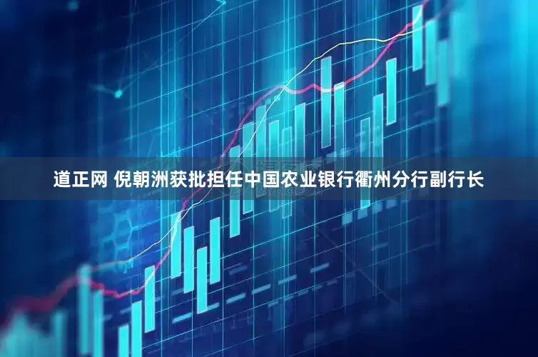 道正网 倪朝洲获批担任中国农业银行衢州分行副行长